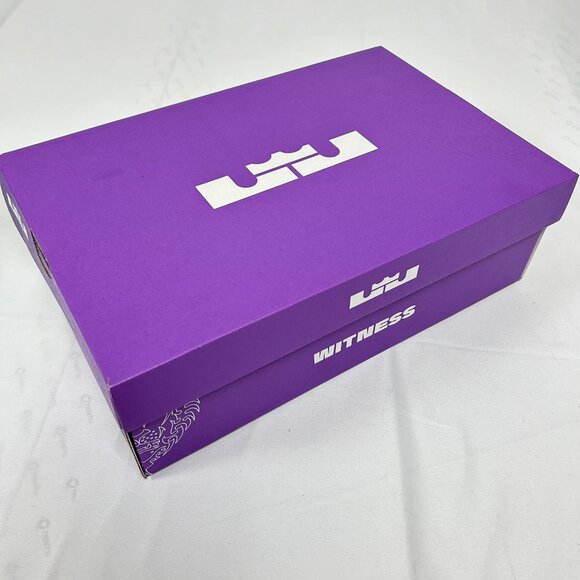 Nike LeBron Witness 8 Lakers Colorway Deadstock Never Worn with box - Picture 4 of 9